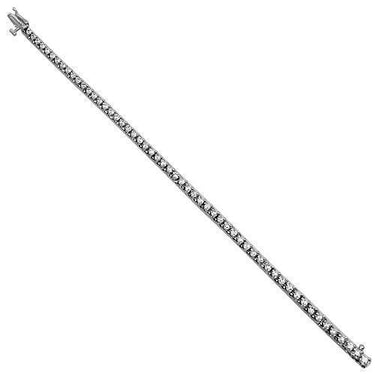 14K Solid White Gold Womens Diamond Tennis Bracelet 2.75 Ctw